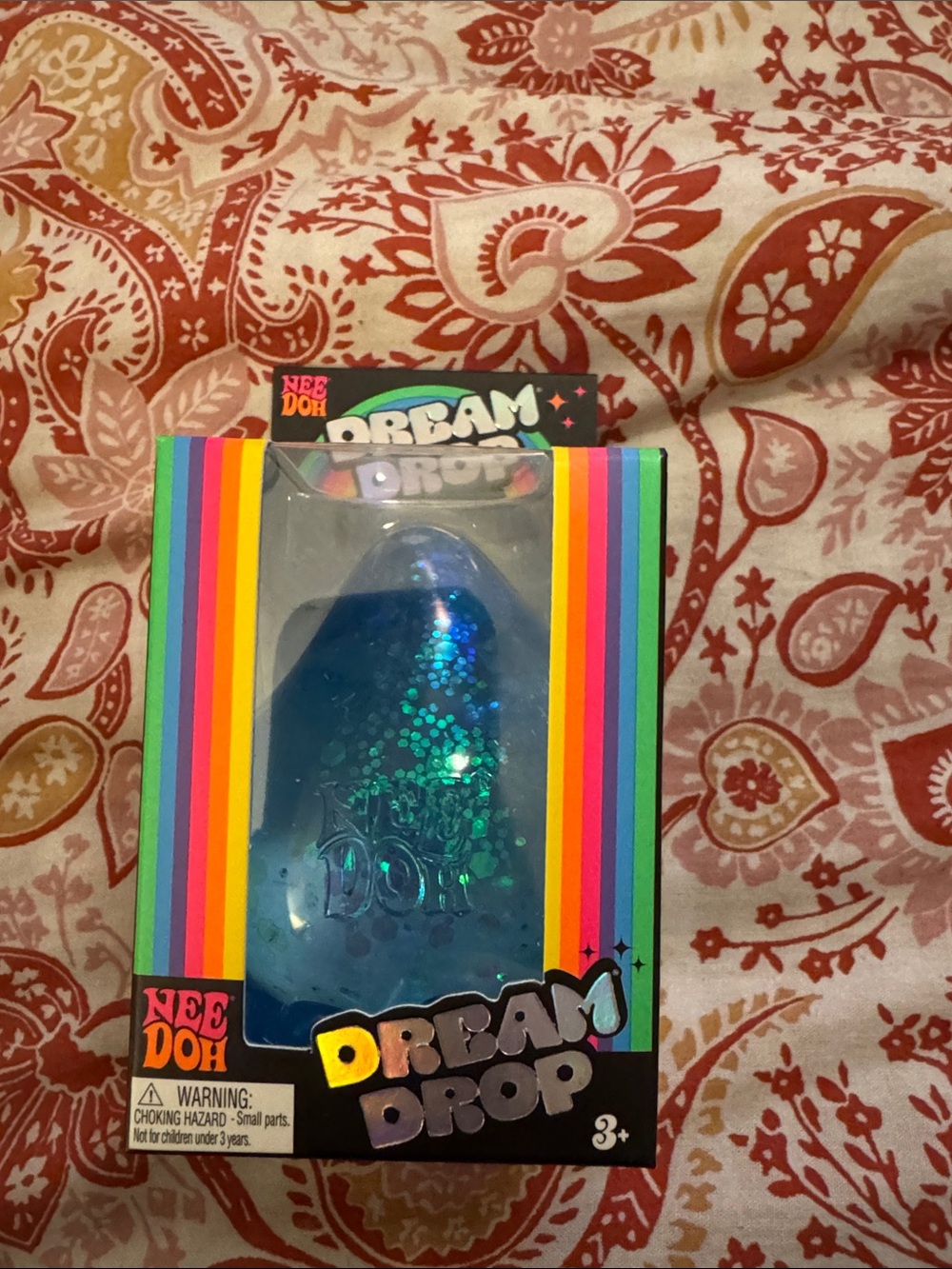 Nee doh Dream Drop Squishy Stress Toy - Blue